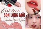 Cách đánh son lòng môi