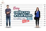Bảng Chiều Cao Cân Nặng Lý Tưởng Cho Nam Và Nữ