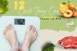Cách tăng cân tại nhà