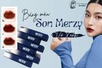 Bảng Màu Son Merzy Vỏ Xanh
