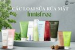 Các loại sữa rửa mặt Innisfree
