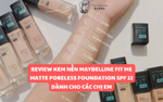 kem nền maybelline fit me