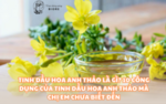 Tinh dầu hoa anh thảo