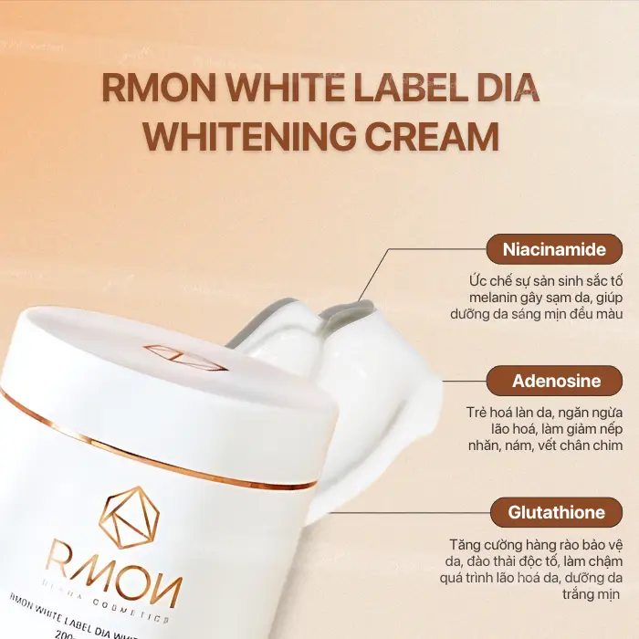 Kem Dưỡng Trắng Da Body Rmon White