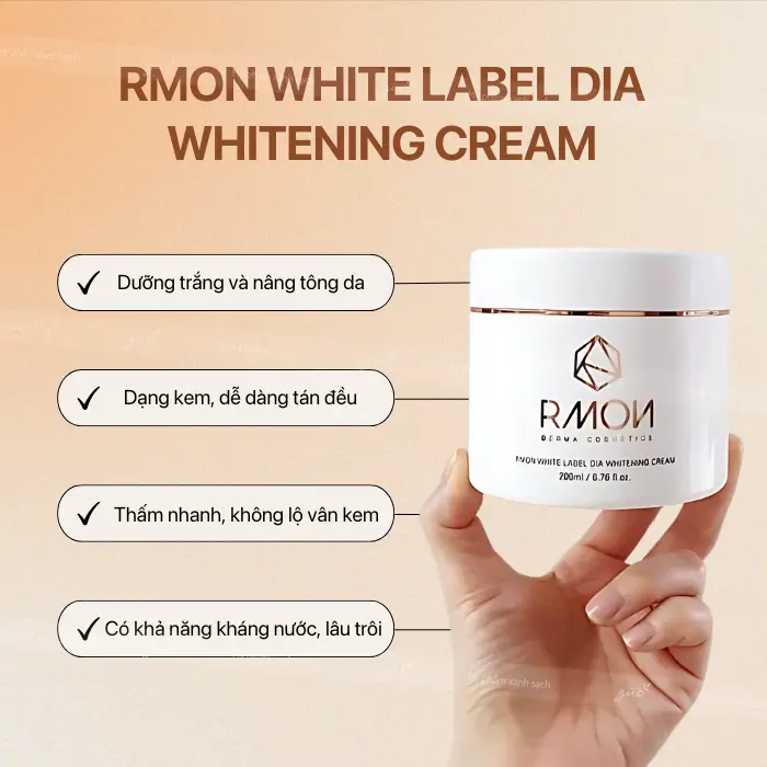 Kem Dưỡng Trắng Da Body Rmon White